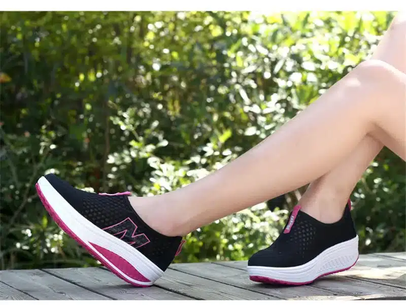 women summer outdoor shoes spring summer autumn lace up Free Shipping Slimming shoes hot swing shoes top quality Walking sneaker 17