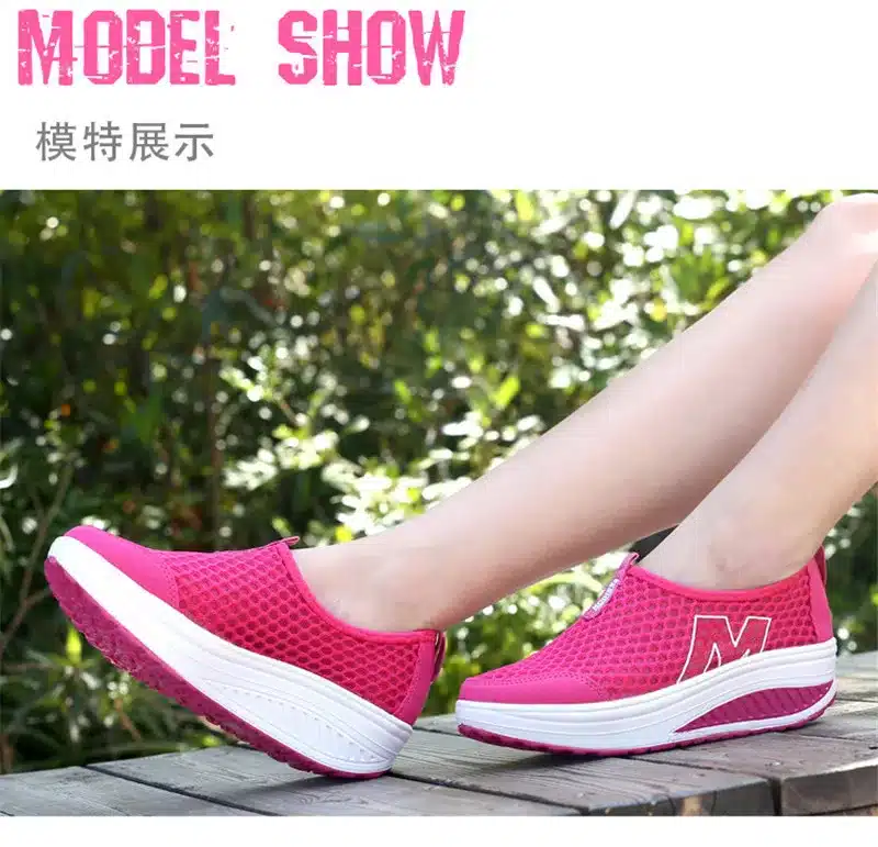 women summer outdoor shoes spring summer autumn lace up Free Shipping Slimming shoes hot swing shoes top quality Walking sneaker 18