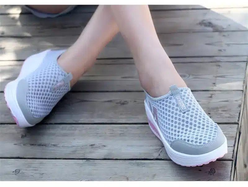 women summer outdoor shoes spring summer autumn lace up Free Shipping Slimming shoes hot swing shoes top quality Walking sneaker 25