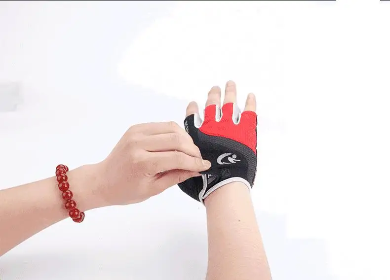 1 Pair Outdoor Sport Gloves Summer Cycling Bike Bicycle Riding Gym Fitness Half Finger Gloves Shockproof Mittens S/M/L/XL/XXL 14