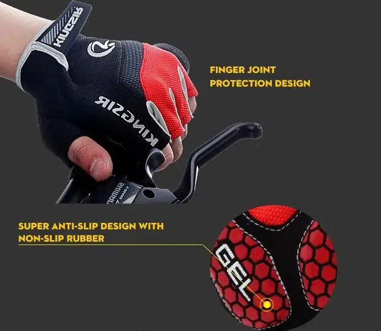 1 Pair Outdoor Sport Gloves Summer Cycling Bike Bicycle Riding Gym Fitness Half Finger Gloves Shockproof Mittens S/M/L/XL/XXL 19