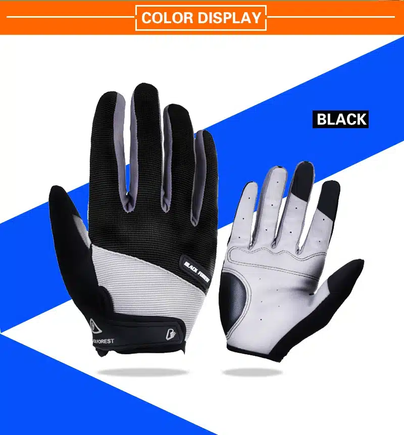 Arbot Bicycle Bike Gloves Men Women Cycling Glove mtb Bicycle 3D GEL Sports Full Finger Glove Bisiklet Black Luvas ciclismo 19