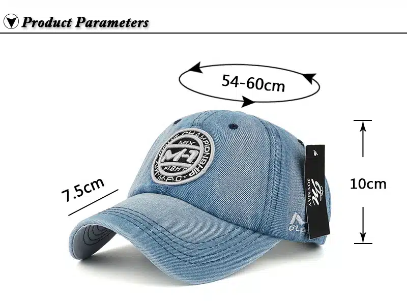 New arrival high quality snapback cap demin baseball cap 5 color Jean badge embroidery hat for men women boy girl cap B346 17