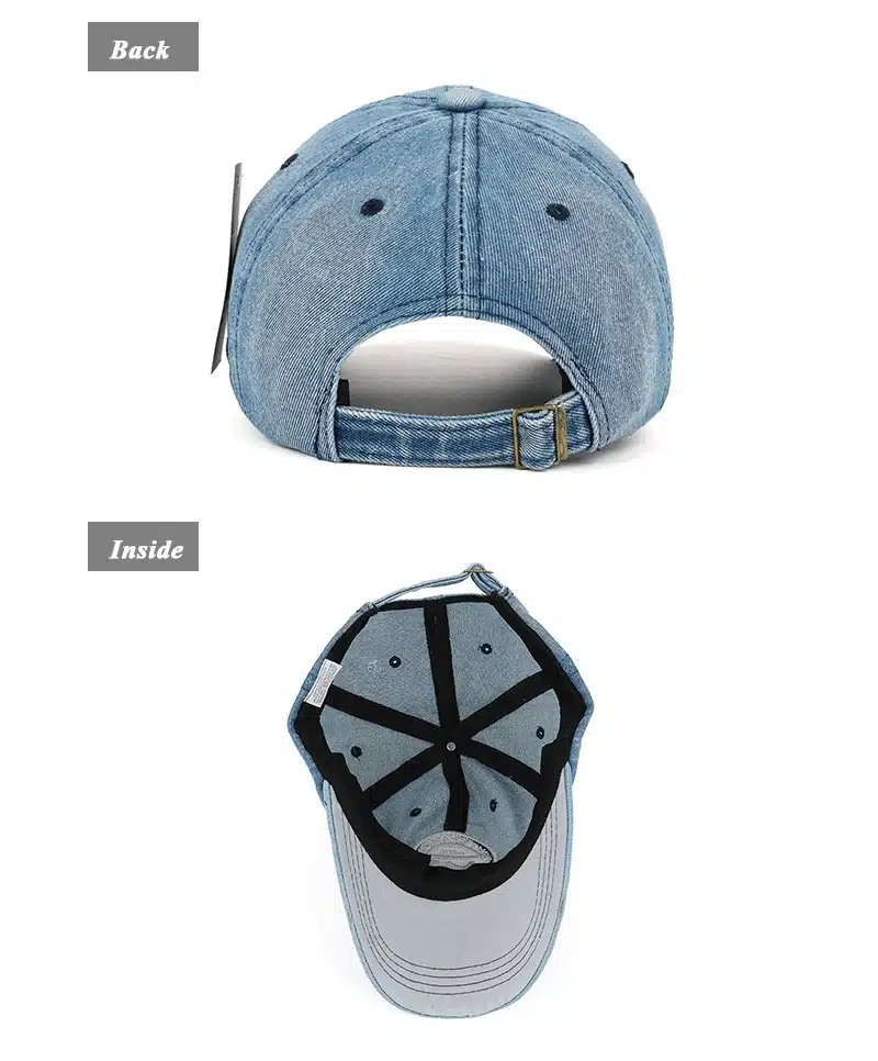 New arrival high quality snapback cap demin baseball cap 5 color Jean badge embroidery hat for men women boy girl cap B346 21