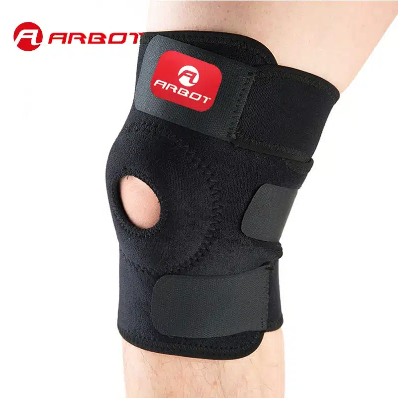Elastic Knee Support Brace Kneepad Adjustable Patella Knee Pads Safety Guard Strap For Basketball Free Size 3