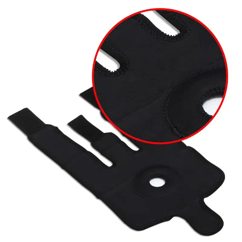 Elastic Knee Support Brace Kneepad Adjustable Patella Knee Pads Safety Guard Strap For Basketball Free Size 5