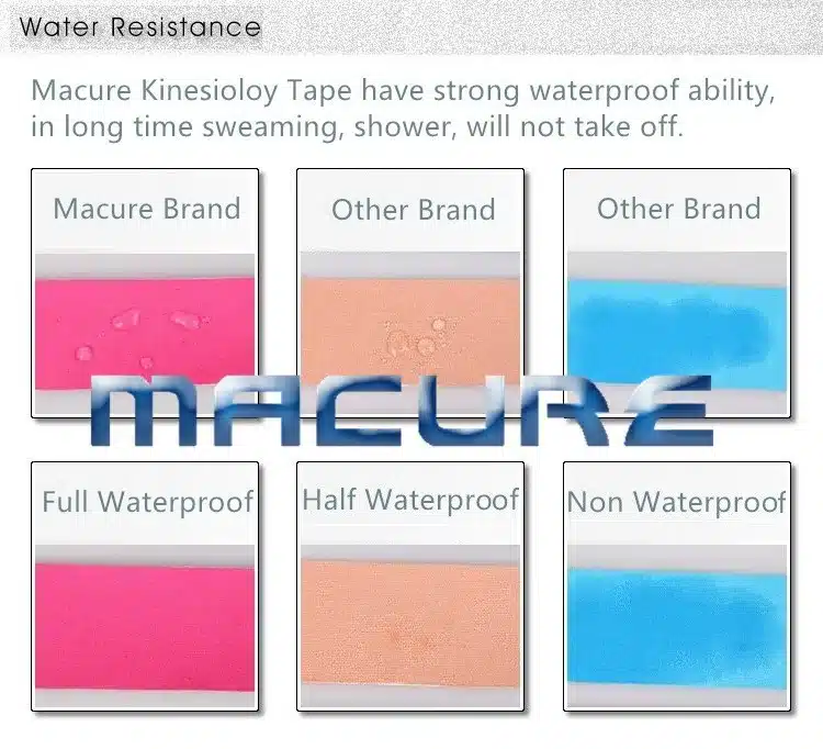 Macure Tape Sports Cotton Kinesiology Tape Elastic Adhesive Muscle Physio Cure Injury Support K active Nastro Kinesiologia Sport 20