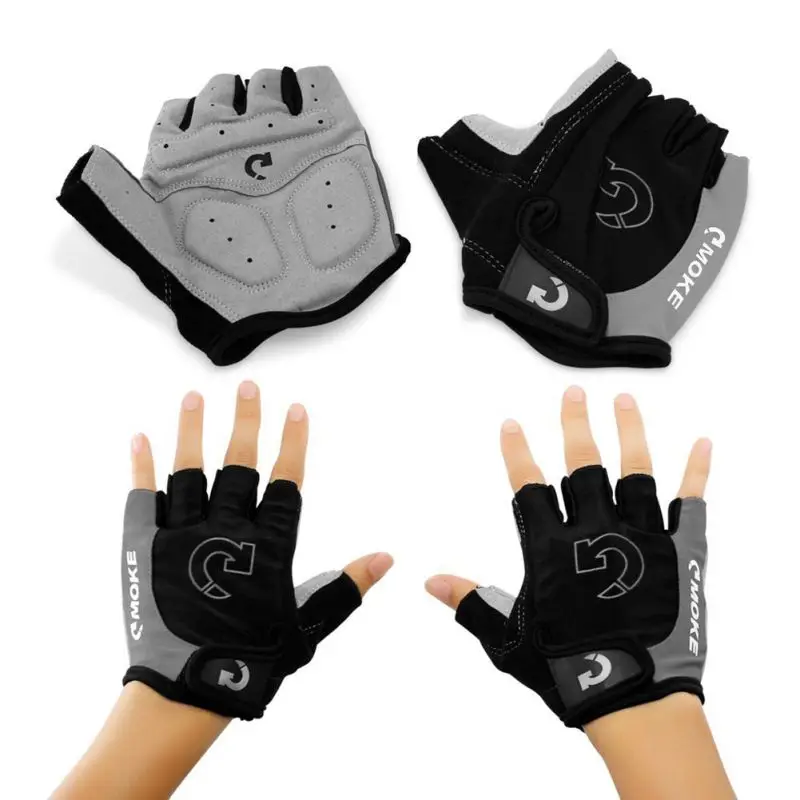 Men Sports Half Finger Anti Slip Gel Pad Cycling Gloves Motorcycle MTB Road Bike Gloves Bicycle Gloves 12