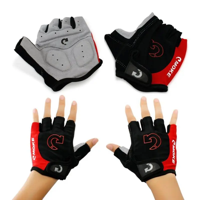 Men Sports Half Finger Anti Slip Gel Pad Cycling Gloves Motorcycle MTB Road Bike Gloves Bicycle Gloves 16