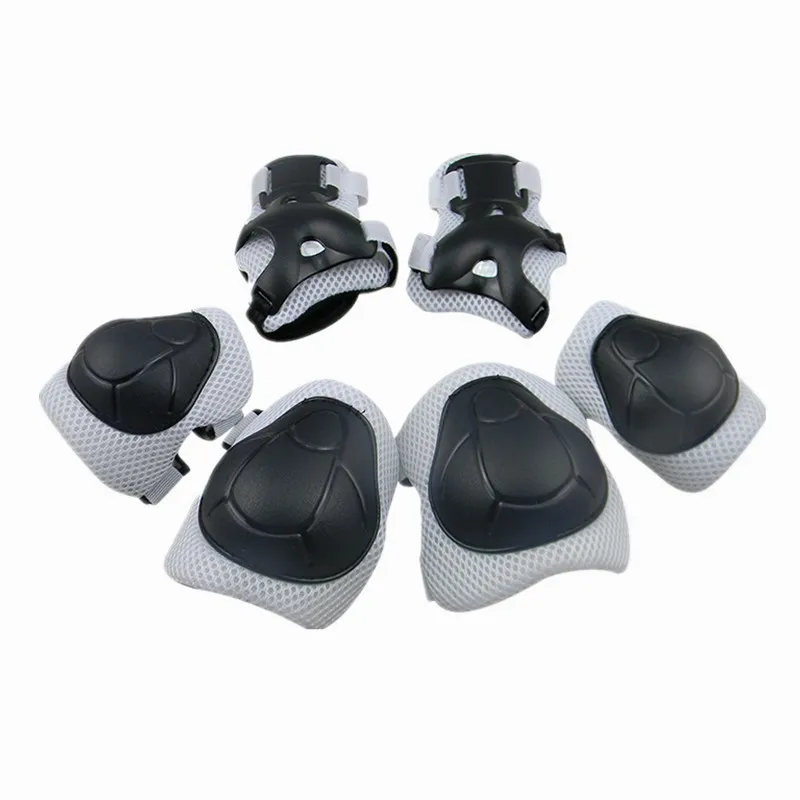 LANOVA 6pcs/Set protective patins Set Knee Pads Elbow Pads Wrist Protector Protection for Scooter Cycling Roller Skating 17