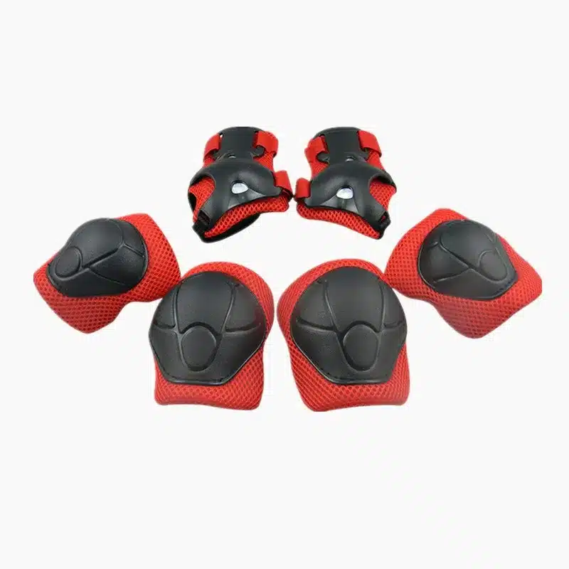 LANOVA 6pcs/Set protective patins Set Knee Pads Elbow Pads Wrist Protector Protection for Scooter Cycling Roller Skating 19
