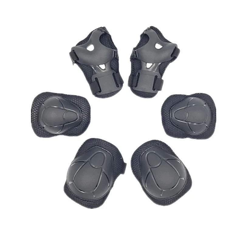 LANOVA 6pcs/Set protective patins Set Knee Pads Elbow Pads Wrist Protector Protection for Scooter Cycling Roller Skating 20