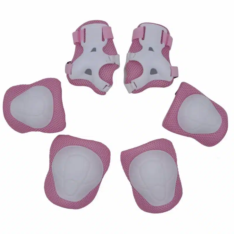 LANOVA 6pcs/Set protective patins Set Knee Pads Elbow Pads Wrist Protector Protection for Scooter Cycling Roller Skating 21