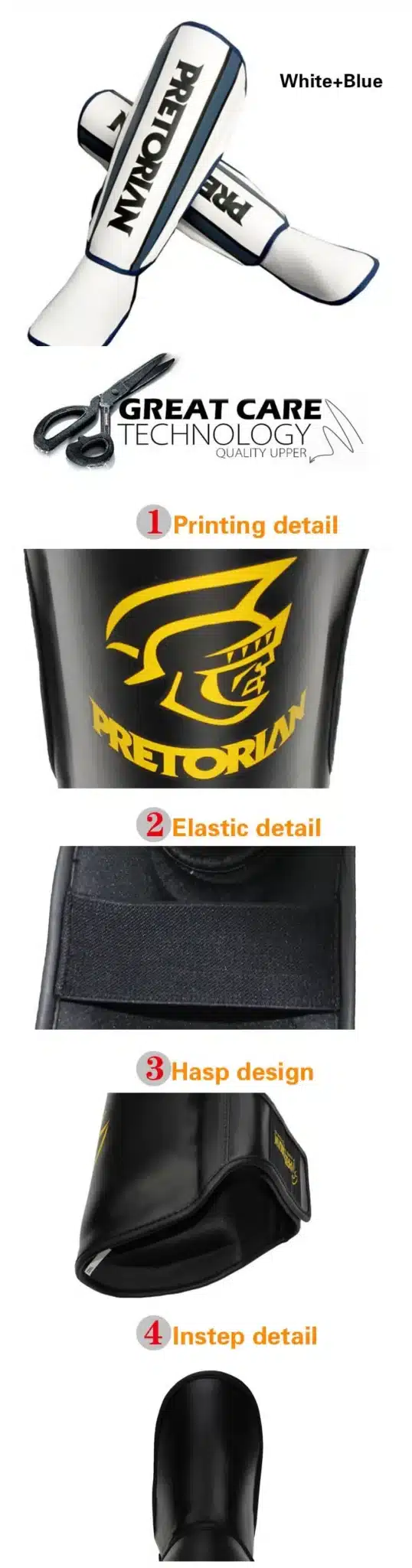 2016 Pretorian Best Shin Protectors Sanda Kick boxing Leggings Shin Pads Karate Ankle Guard Muay Thai MMA Fighting Shin Guards 13