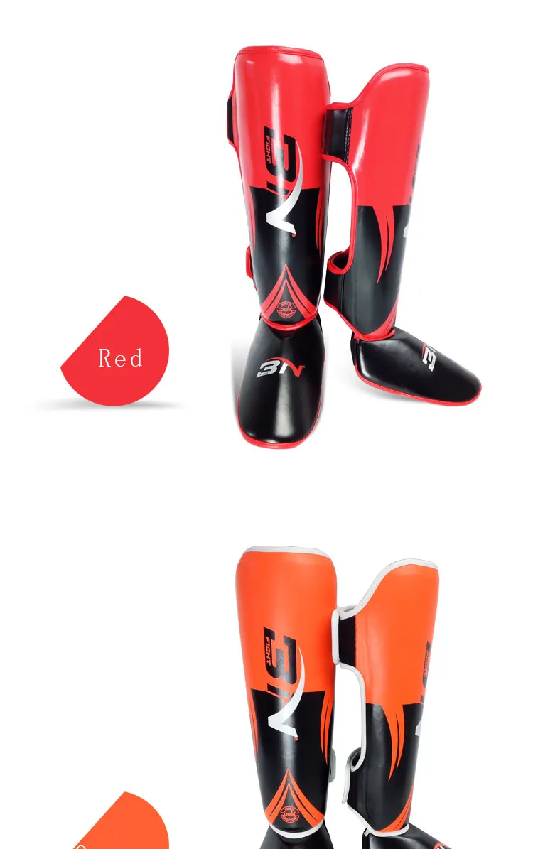 2016 Pretorian Best Shin Protectors Sanda Kick boxing Leggings Shin Pads Karate Ankle Guard Muay Thai MMA Fighting Shin Guards 15
