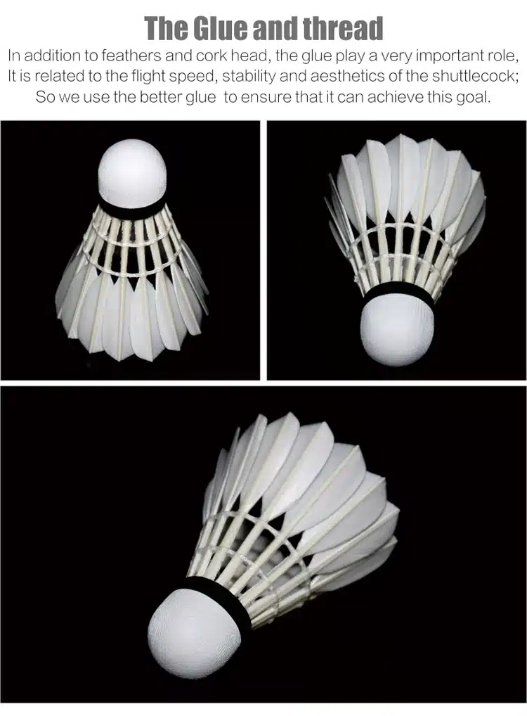 KUNLI-01 Top class duck feather badminton shuttlecock 12 pcs/dozen feather shuttlecock for competition 5dozen/lot free shipping 7