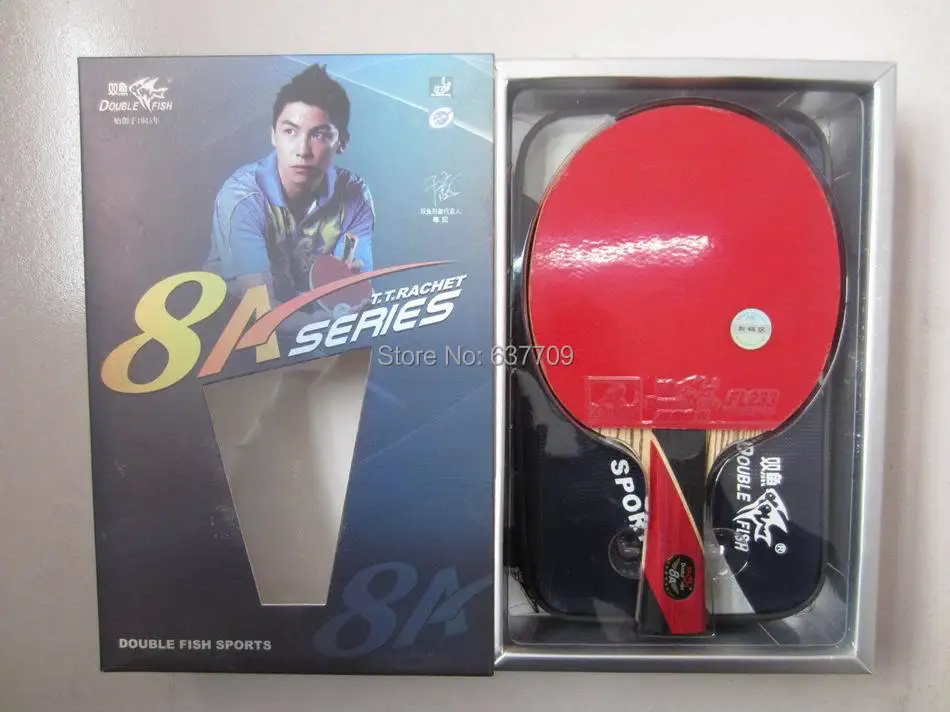 Original finished rackets double fish 8 stars 8ae 8ac table tennis rackets racquet sports carbon blade fast attack loop 9