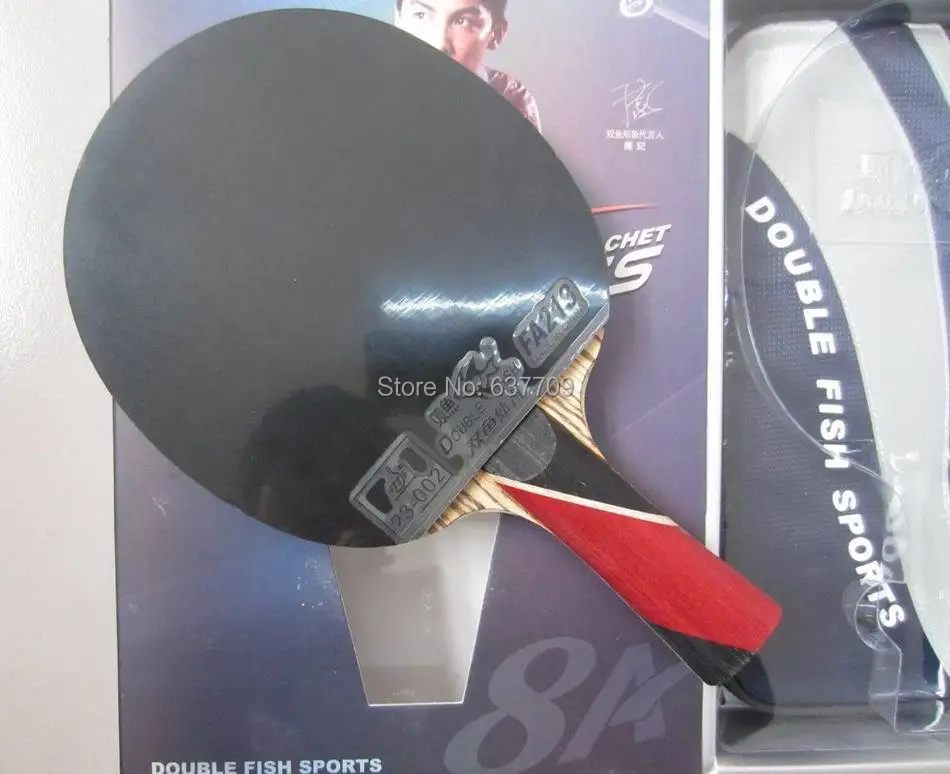 Original finished rackets double fish 8 stars 8ae 8ac table tennis rackets racquet sports carbon blade fast attack loop 11
