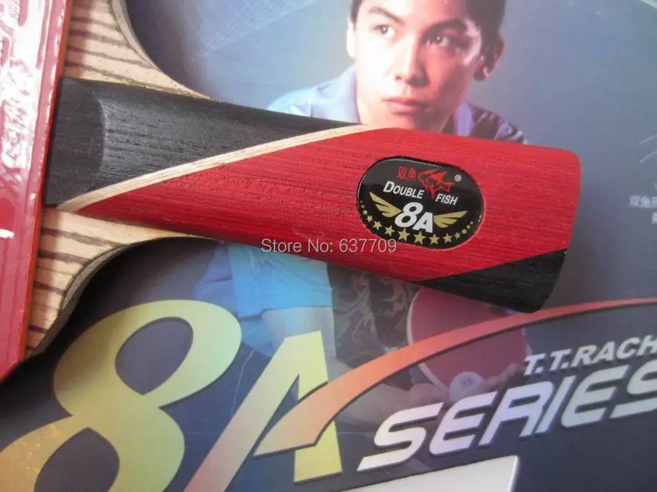 Original finished rackets double fish 8 stars 8ae 8ac table tennis rackets racquet sports carbon blade fast attack loop 12