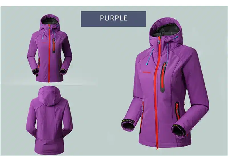 SAENSHING Softshell Jacket Women Brand Waterproof Rain Coat Outdoor Hiking Clothing Female Windproof Soft Shell Fleece Jackets 23