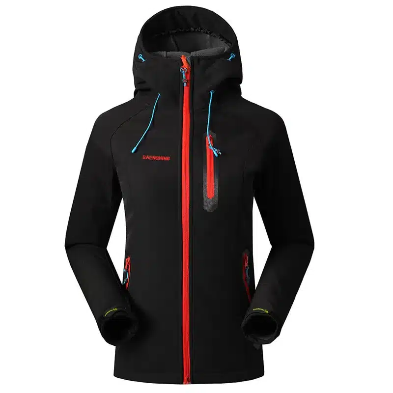 SAENSHING Softshell Jacket Women Brand Waterproof Rain Coat Outdoor Hiking Clothing Female Windproof Soft Shell Fleece Jackets 27