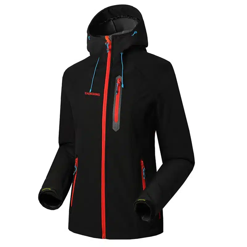 SAENSHING Softshell Jacket Women Brand Waterproof Rain Coat Outdoor Hiking Clothing Female Windproof Soft Shell Fleece Jackets 28