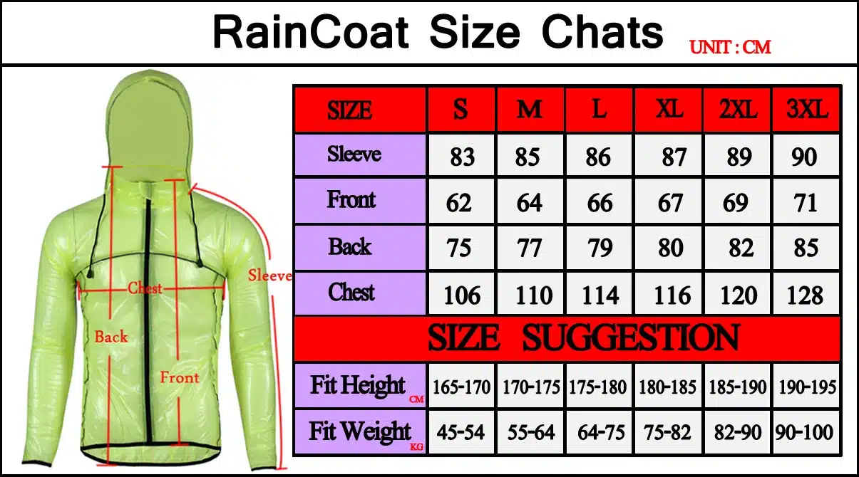 X-TIGERT Pro Cycling Raincoat Cycling Jersey Bicycle Jersey Windcoat MTB Bike Clothing Jacket Rainproof Waterproof Clothes 7