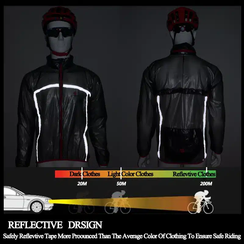 X-TIGERT Pro Cycling Raincoat Cycling Jersey Bicycle Jersey Windcoat MTB Bike Clothing Jacket Rainproof Waterproof Clothes 17