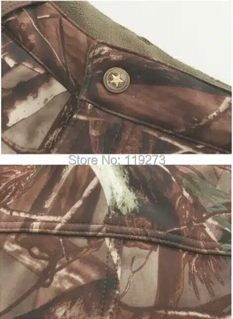 HANWILD Man Fishing Waterproof Hunting Tactical SoftShell Outdoor Jacket SharkSkin Military Camouflage Jackets Set Sport Army S6 32