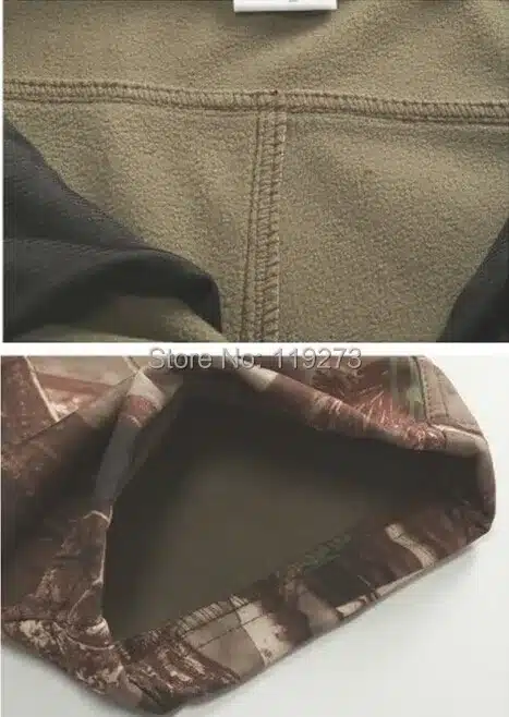 HANWILD Man Fishing Waterproof Hunting Tactical SoftShell Outdoor Jacket SharkSkin Military Camouflage Jackets Set Sport Army S6 33