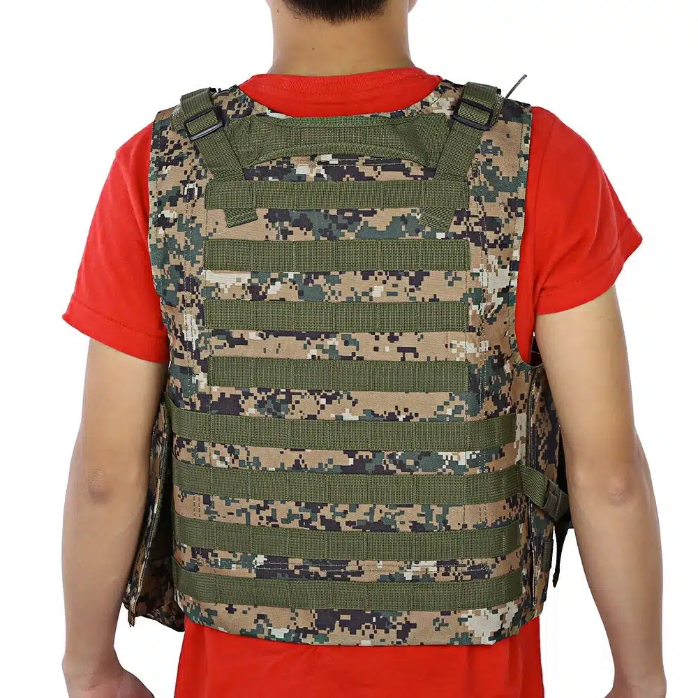 Tactical Vest 7 Colors Mens Military Hunting Vest Field Battle Airsoft Molle Waistcoat Combat Assault Plate Carrier Hunting Vest 10