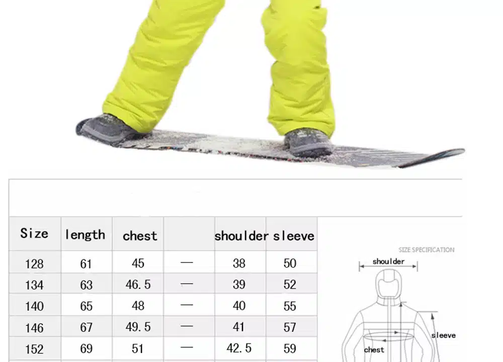 2016 New FREE SHIPPING kids boys winter clothing set skiing jacket+pant snow suit -20-30 DEGREE boys ski suit size134-164 5