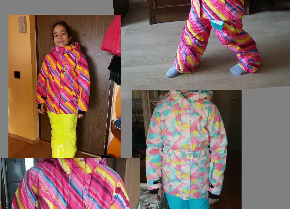 Free Shipping Winter Outdoor Children Clothing Set Windproof Ski Jackets + Pants Kids Snow Sets Warm Skiing Suit For Boys Girls 26