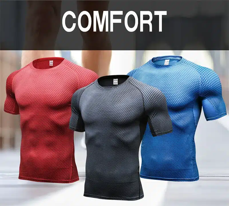Yd New Quickly Dry Tank Man'S T-Shirt Fitness Jerseys Tights Sports Suit Rashgard Man Gym Running Shirt Demix Men'S Sportswear 11