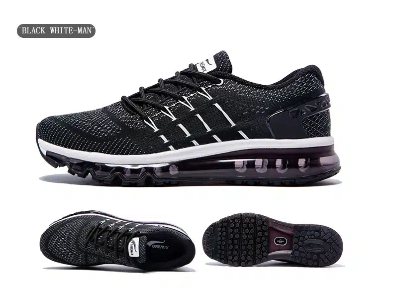 ONEMIX 2017 Cushion Men Running Shoes Breathable Runner Athletic Sneakers Men Outdoor Sports Walking Shoes for men free shipping 38