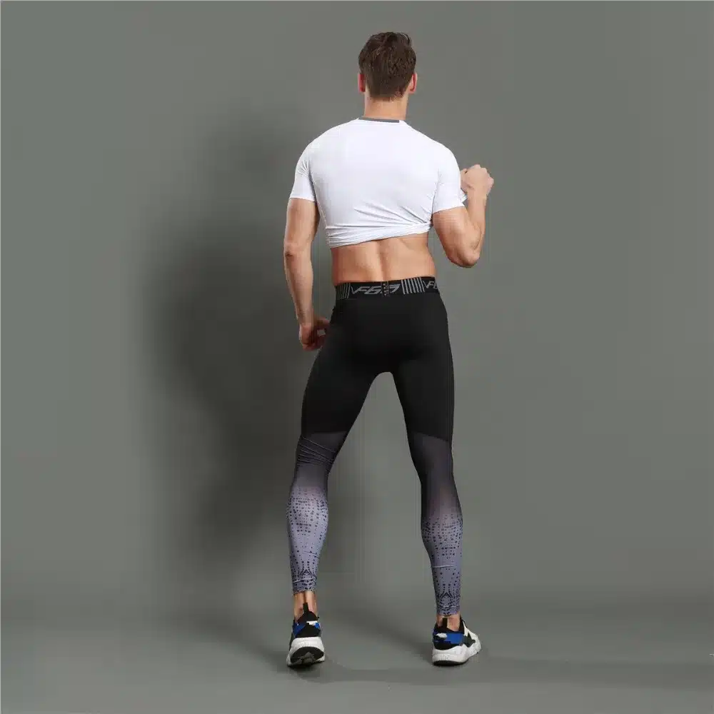 GANYANR Brand Running Tights Men Sports Leggings Sportswear Yoga Trousers Yoga Pants Plus Size Fitness Compression Sexy Gym 2017 13