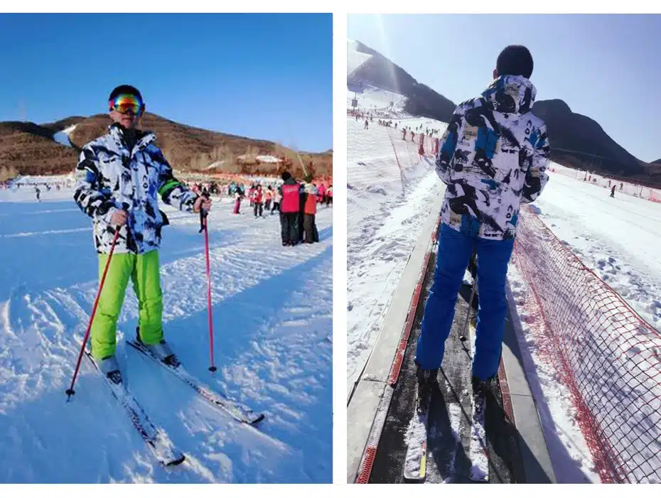 New Outdoor Ski Suit Men's Windproof Waterproof Thermal Snowboard Snow Male Skiing Jacket And Pants sets Skiwear Skating Clothes 12