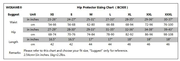WOSAWE Winter Sports Skiing Shorts Protective Hip Butt Bottom Padded Amour for Ski Snow Skate Snowboard Pants Protection 1