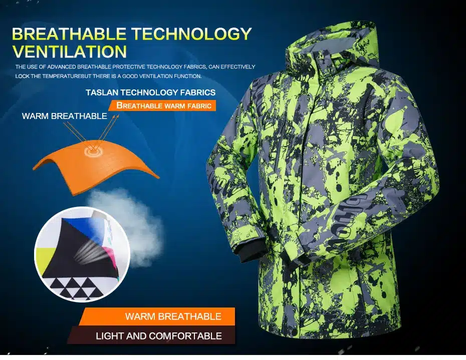 2017 New High Quality Men Ski Suit Set Windproof Waterproof Warmth Snowboard Jackets And Pants Winter Snow Sportswear Clothing 13