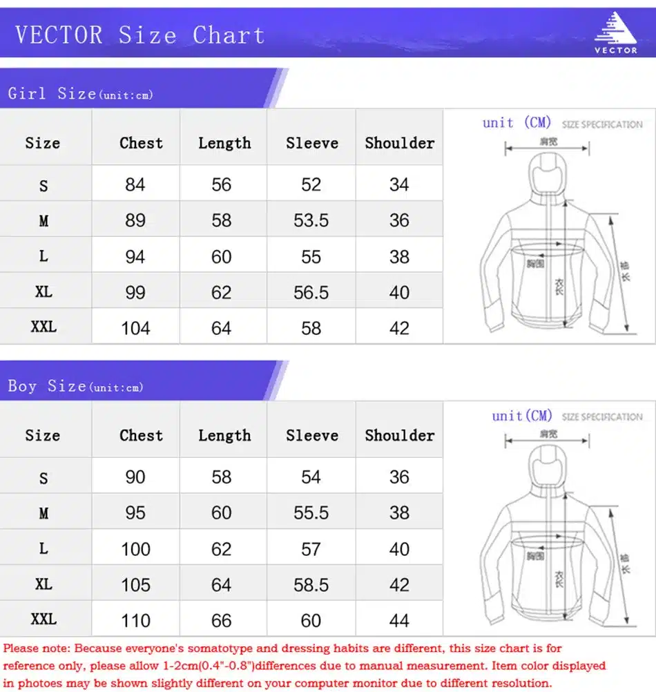 VECTOR Boys Girls Ski Suits Warm Waterproof Children Skiing Snowboarding Jackets + Pants Winter Kids Child Ski Clothing Set 5
