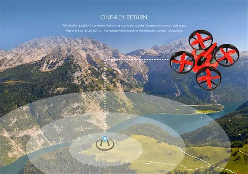 New Arrival Eachine E010 Mini 2.4G 4CH 6 Axis 3D Headless Mode Memory Function RC Quadcopter RTF RC Tiny Gift Present Kid Toys 12