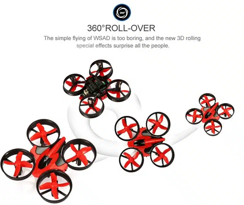 New Arrival Eachine E010 Mini 2.4G 4CH 6 Axis 3D Headless Mode Memory Function RC Quadcopter RTF RC Tiny Gift Present Kid Toys 13