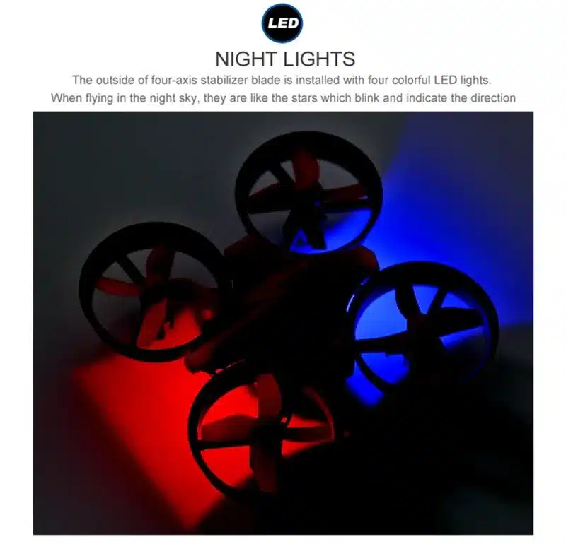 New Arrival Eachine E010 Mini 2.4G 4CH 6 Axis 3D Headless Mode Memory Function RC Quadcopter RTF RC Tiny Gift Present Kid Toys 17