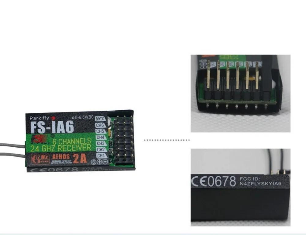 Wholesale FlySky FS-i6 2.4G 6CH AFHDS RC Transmitter With FS-iA6 FS-iA6B Receiver for Airplane Heli UAV Multicopter Drone 16