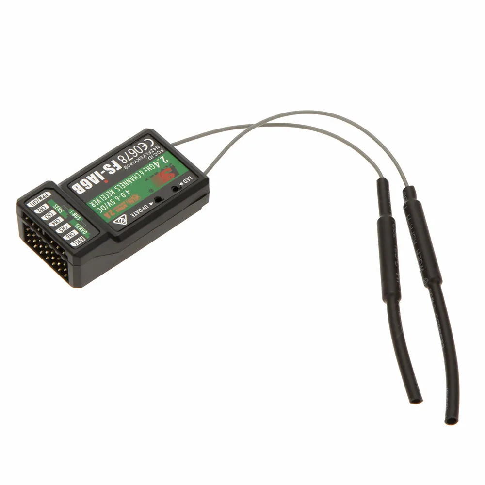 Wholesale FlySky FS-i6 2.4G 6CH AFHDS RC Transmitter With FS-iA6 FS-iA6B Receiver for Airplane Heli UAV Multicopter Drone 17
