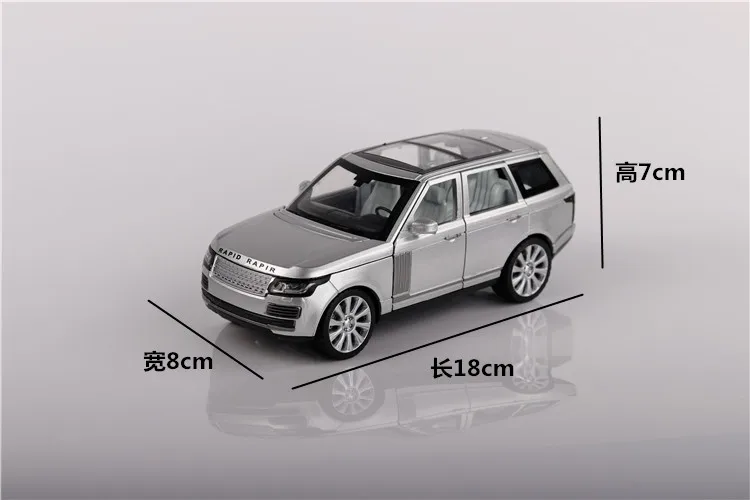 Double Horses 1:24 Free Shipping ROVER Alloy Diecast Car Model Pull Back metal Car Electronic Cars Toys for Children Kids Toys 19