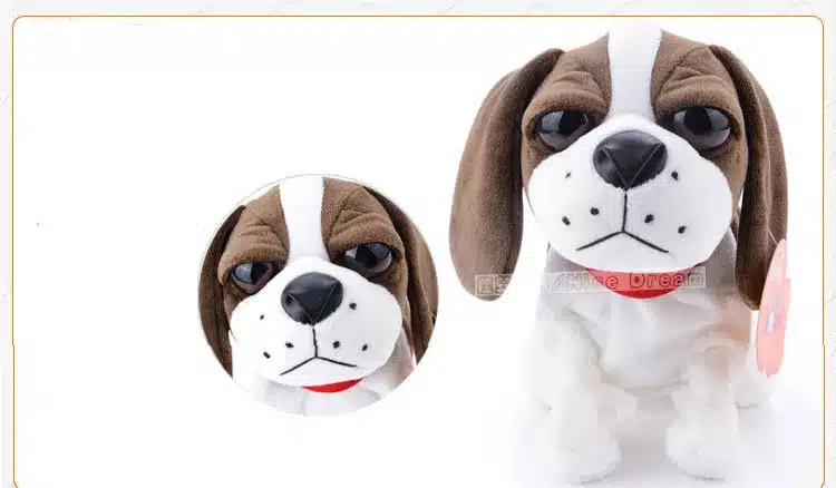 Abbyfrank Sound Control Electronic Dogs Interactive Electronic Pets Robot Dog Bark Stand Walk Electronic Toys Dog For Children 41