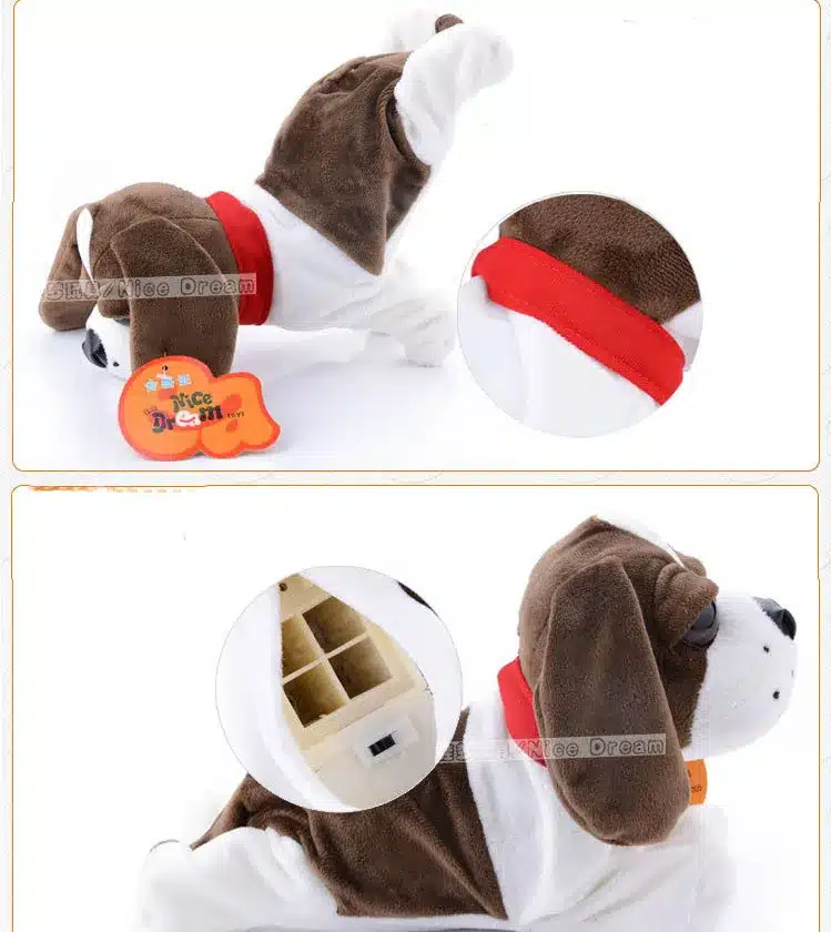 Abbyfrank Sound Control Electronic Dogs Interactive Electronic Pets Robot Dog Bark Stand Walk Electronic Toys Dog For Children 42