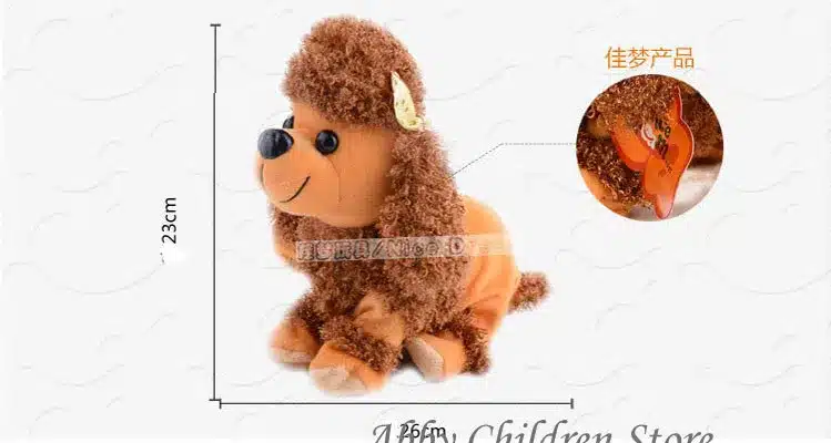 Abbyfrank Sound Control Electronic Dogs Interactive Electronic Pets Robot Dog Bark Stand Walk Electronic Toys Dog For Children 46