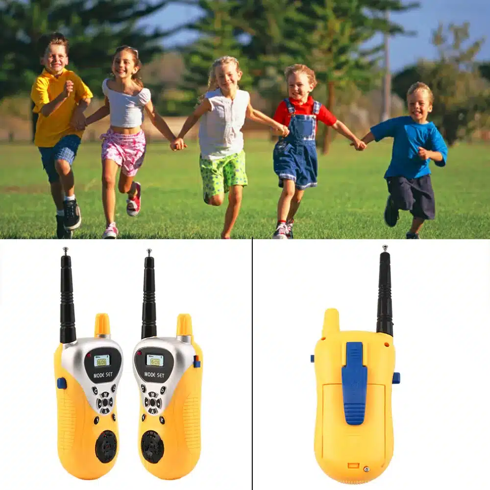 Hot! Intercom Electronic Walkie Talkie Kids Child Mni Toys Portable Two-Way Radio New Sale 9